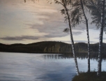 Lake in Sweden, study