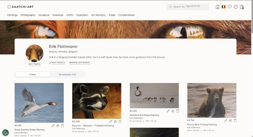 Visit my Saatchi Art shop